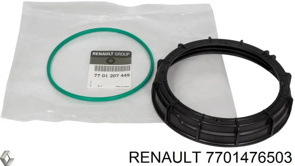Купить 7701476503 Renault (RVI) Крышка масляного фильтра