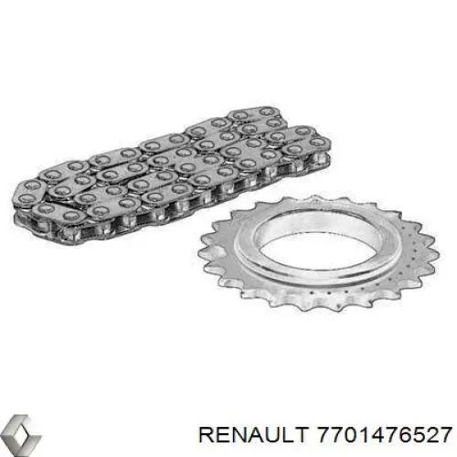 7701476527 Renault (RVI) цепь масляного насоса, комплект