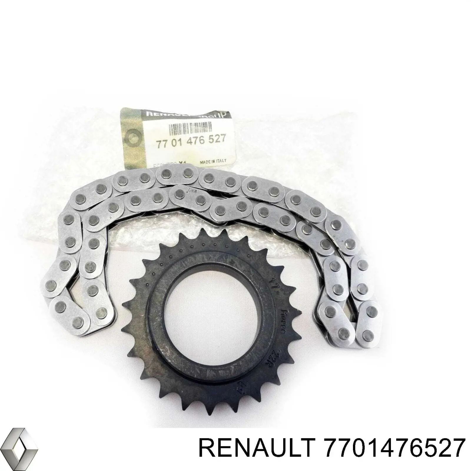 Цепь масляного насоса, комплект 7701476527 Renault (RVI)