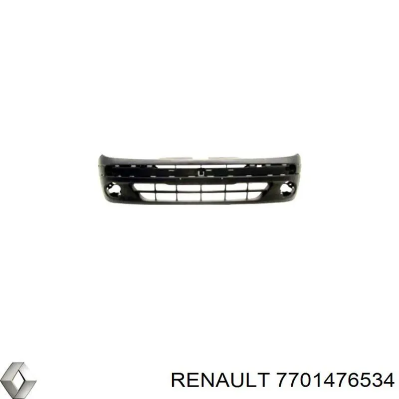 Передний бампер 7701476534 Renault (RVI)