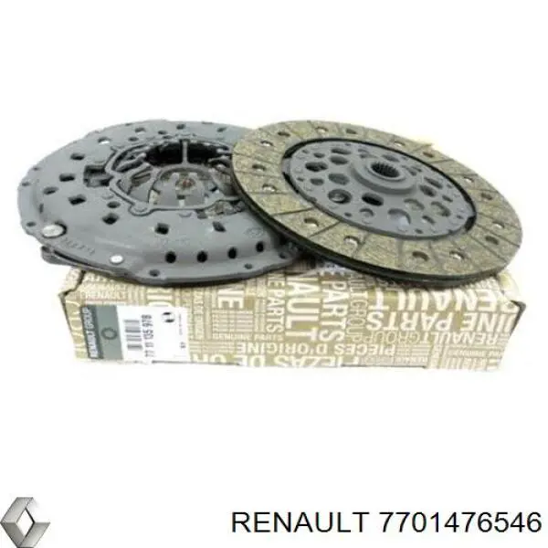 Volante motor 7701476546 Renault (RVI)