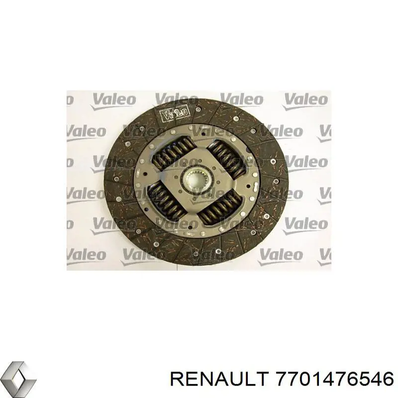 Маховик сцепления Renault (RVI) 7701476546