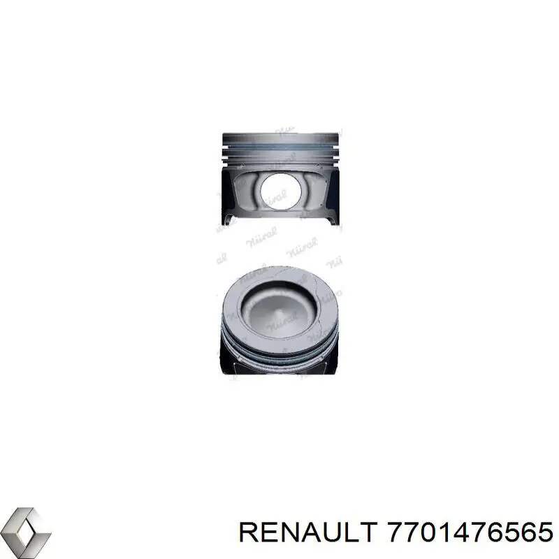 120A19588R Renault (RVI) Поршень в комплекте на 1 цилиндр, STD
