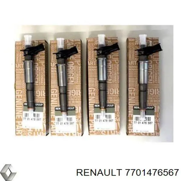 Топливные форсунки 7701476567 Renault (RVI)