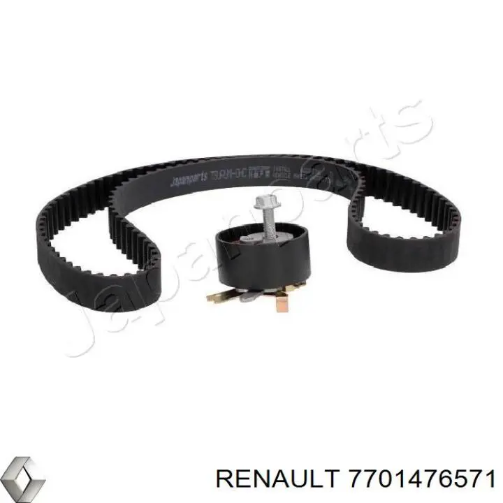 7701476571 Renault (RVI) correia do mecanismo de distribuição de gás, kit