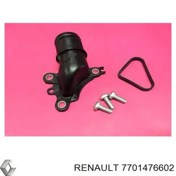 Фланец системы охлаждения Renault (RVI) 7701476602 цена, от 17.42 USD