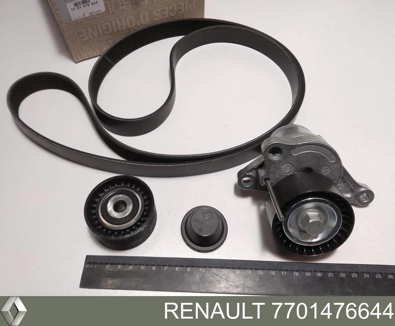 7701476644 Renault (RVI) ремень агрегатов приводной, комплект