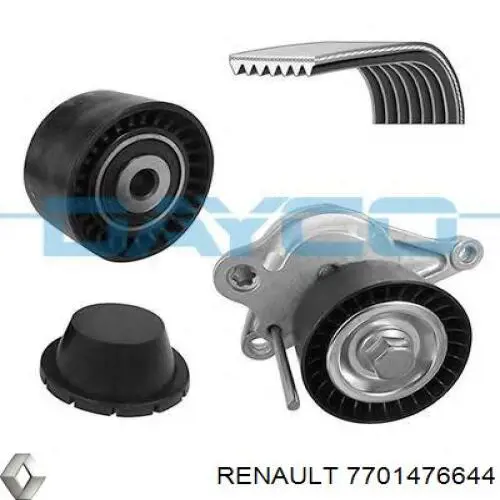 Купить 7701476644 Renault (RVI) Ремень приводной
