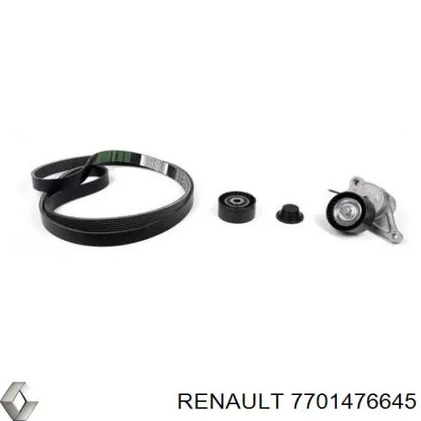 Ремень агрегатов приводной, комплект Renault (RVI) 7701476645 цена, от 99.37 USD