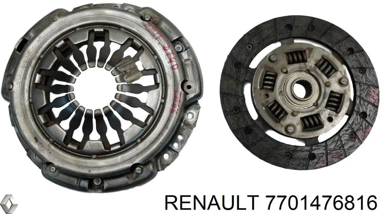 Сцепление 7701476816 Renault (RVI)