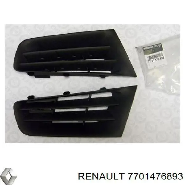 Решетка радиатора RENAULT 7701476893