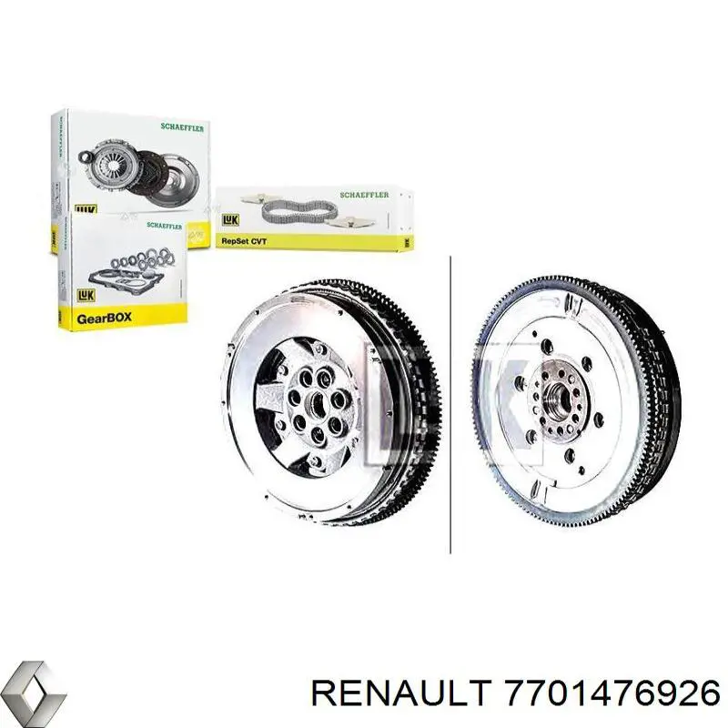 Купить 7701476926 Renault (RVI) Маховик с зубчатым ободом