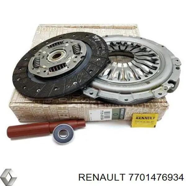 Комплект сцепления Renault (RVI) 7701476934