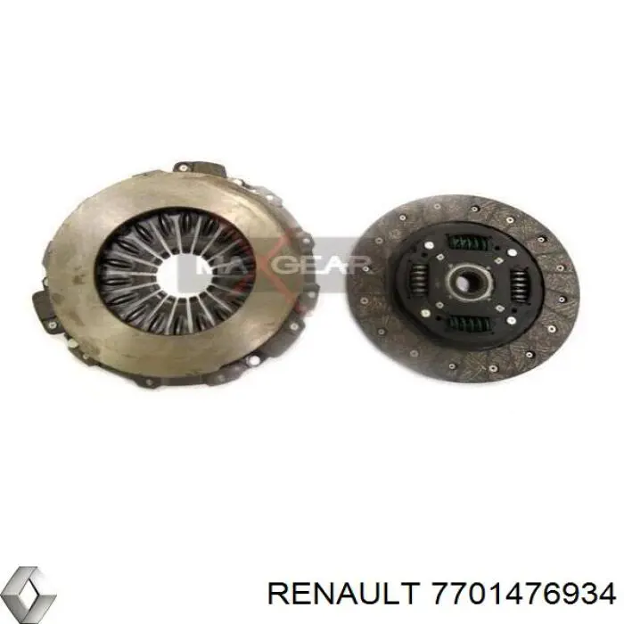 Комплект сцепления (3 части) Renault (RVI) 7701476934 цена, от 165.31 USD