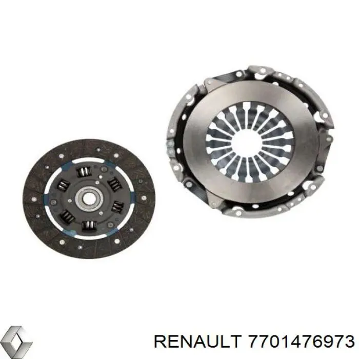 Купить 7701476973 Renault (RVI) Комплект сцепления (диск, корзина, подшипник)