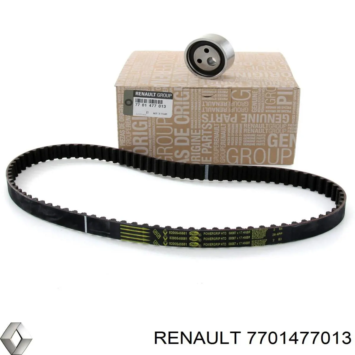 7701477013 Renault (RVI) комплект грм