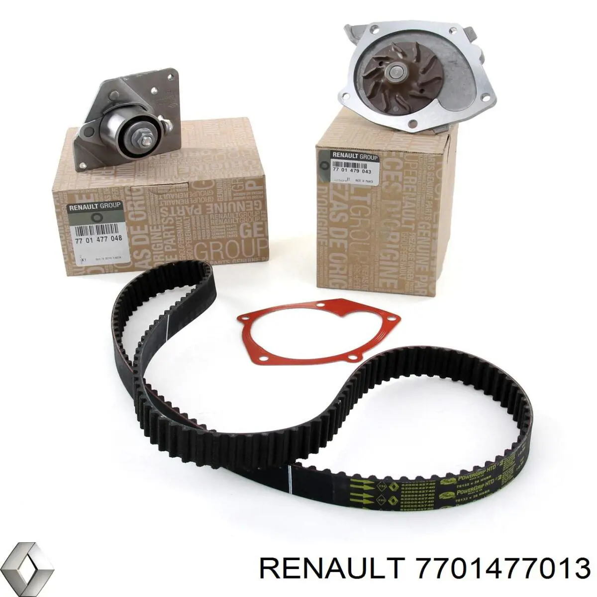 ГРМ ремни, комплект Renault (RVI) 8671018735 цена, от 34.25 USD