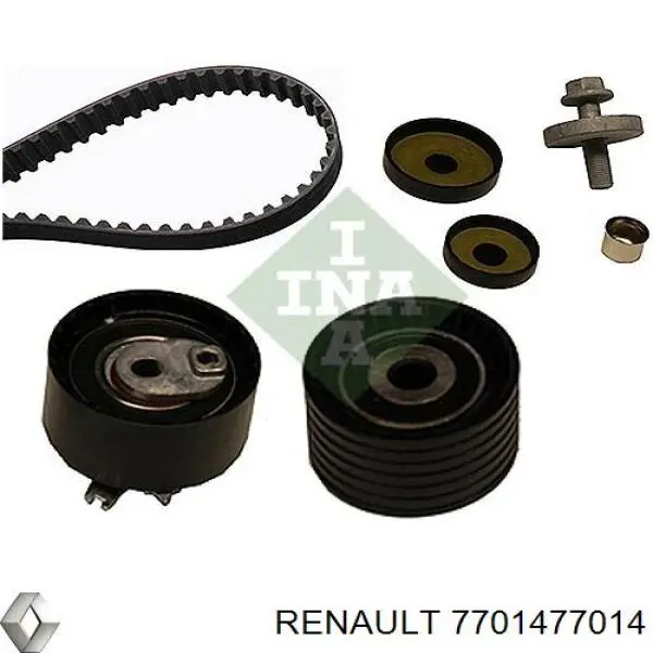 Купить 7701477014 Renault (RVI) Комплект ГРМ
