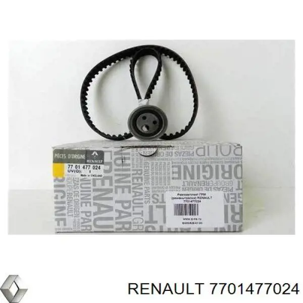 Ремень ГРМ, комплект Renault (RVI) 7701477024