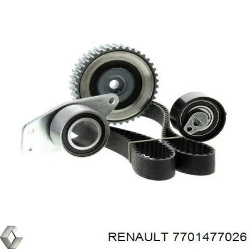 Комплект ГРМ 7701477026 Renault (RVI)
