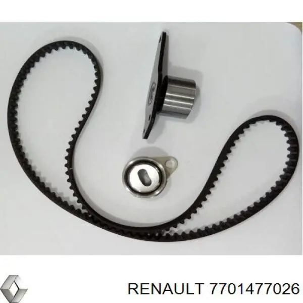 Ремень ГРМ, комплект Renault (RVI) 7701477026