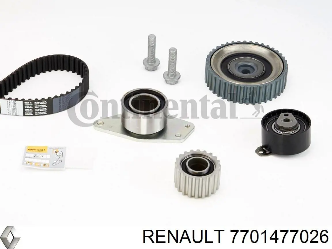 ГРМ ремни, комплект Renault (RVI) 7701477026 цена, от 107.72 USD
