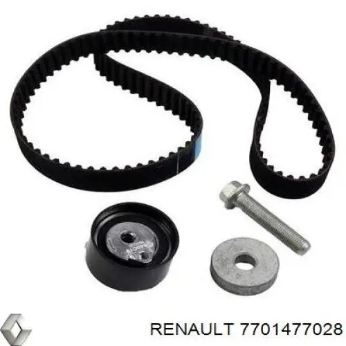 Ремень ГРМ, комплект Renault (RVI) 7701477028
