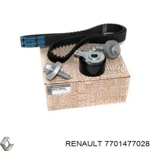 ГРМ ремни, комплект Renault (RVI) 7701477028 цена, от 76.30 USD