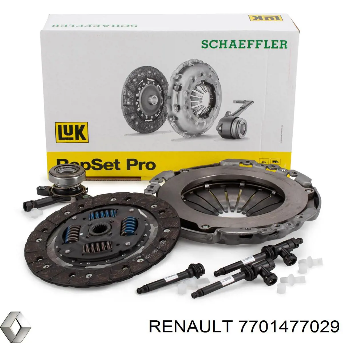 Комплект сцепления (3 части) Renault (RVI) 7701477029 цена, от 103.61 USD