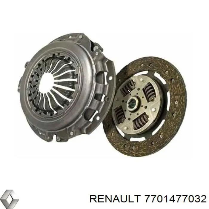 Комплект сцепления (3 части) Renault (RVI) 7701477032 цена, от 104.82 USD