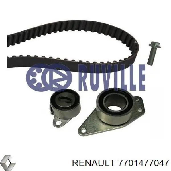 ГРМ ремни, комплект Renault (RVI) 7701477047 цена, от 107.25 USD