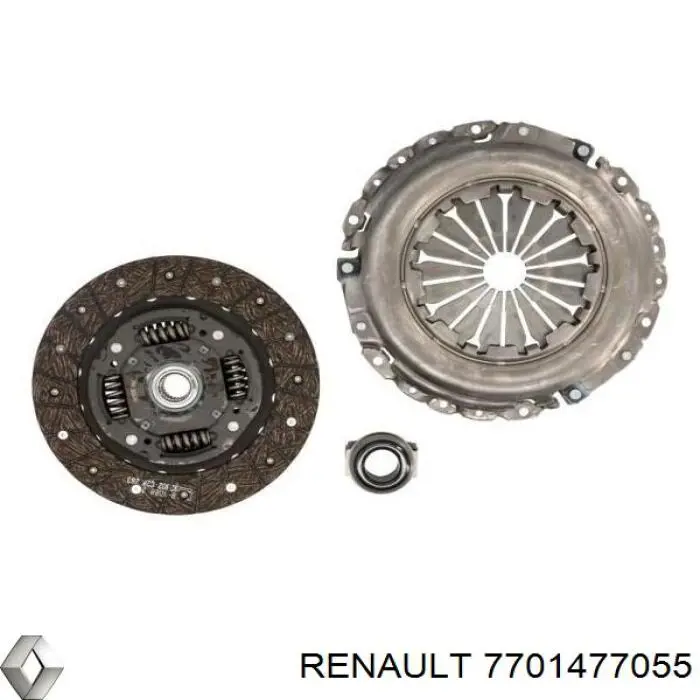 Комплект сцепления (3 части) Renault (RVI) 7701477055 цена, от 98.60 USD