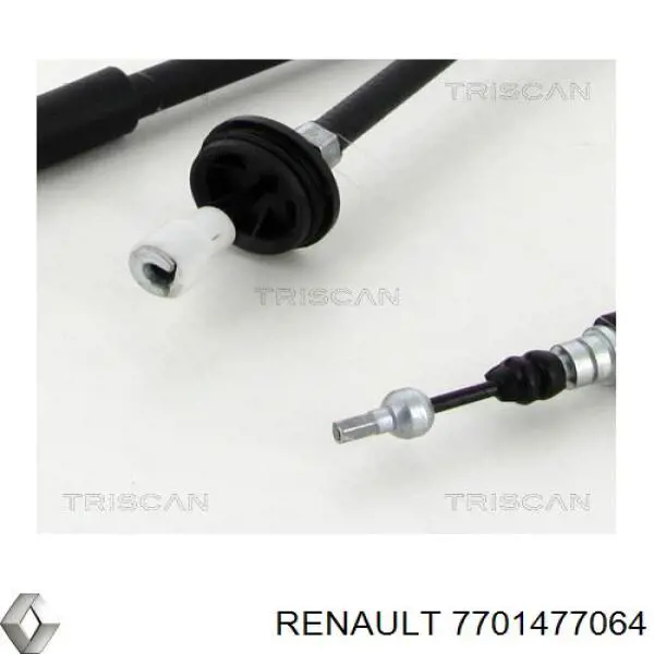 Задний трос ручника Renault (RVI) 7701477064 цена, от 64.42 USD