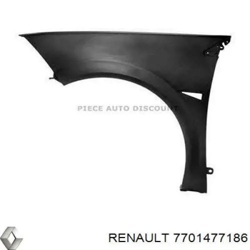 Крыло переднее левое Renault (RVI) 7701477186 цена, от 24.17 USD
