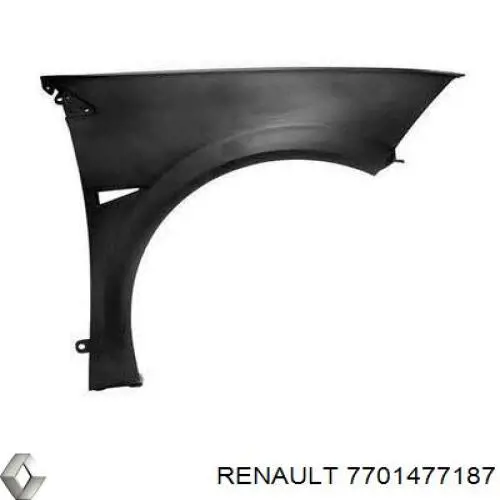 Крыло переднее правое 7701477187 Renault (RVI)