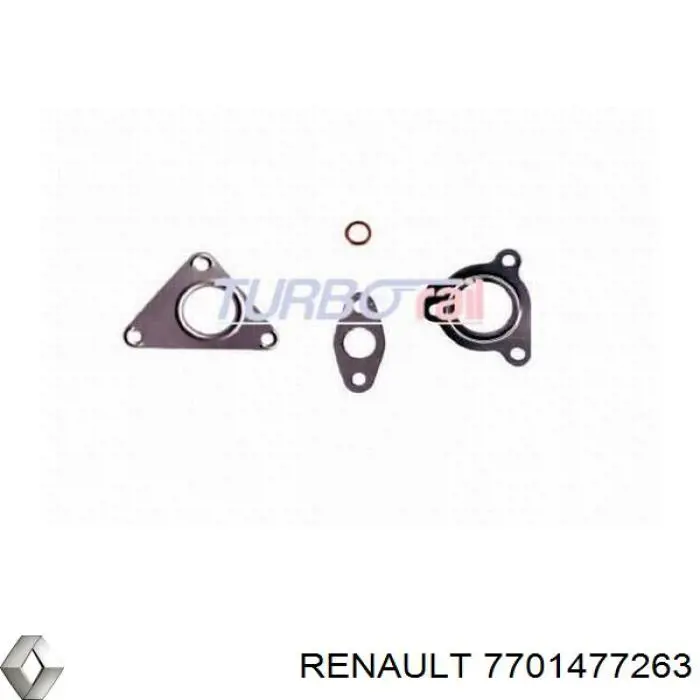 Turbocompresor 7701477263 Renault (RVI)