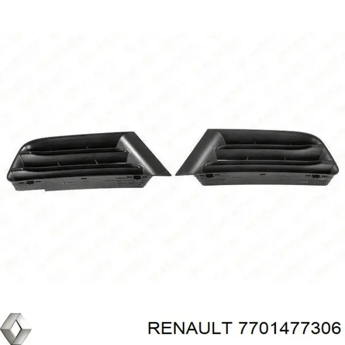 Облицовка радиатора Renault (RVI) 7701477306 цена, от 40.36 USD