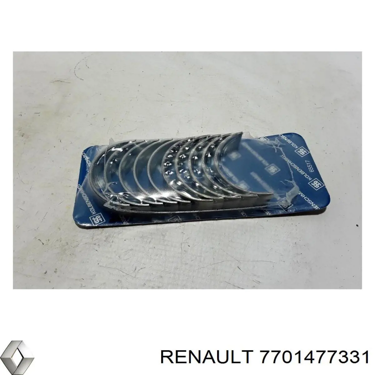 Juego de cojinetes de cigüeñal, estándar, (STD) 7701477331 Renault (RVI)