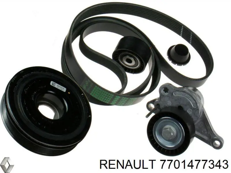 Купить 7701477343 Renault (RVI) Ремень приводной
