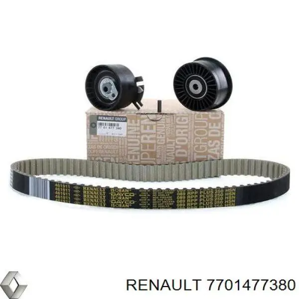 Комплект ГРМ 7701477380 Renault (RVI)
