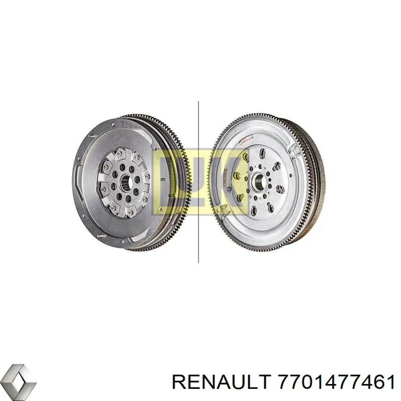 7701477461 Renault (RVI) маховик
