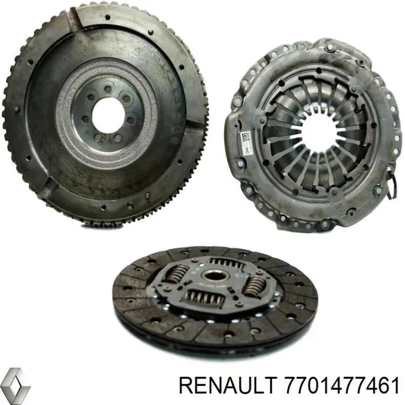 Маховик 7701477461 Renault (RVI)