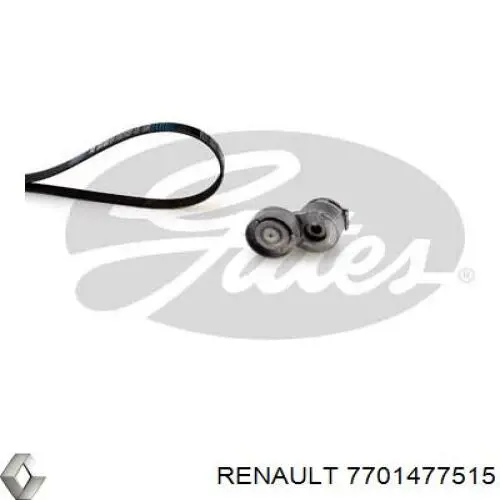 7701477515 Renault (RVI) ремень агрегатов приводной, комплект