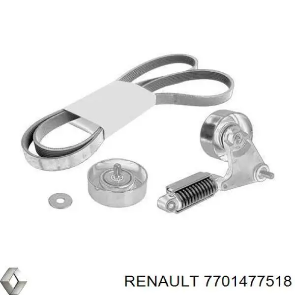 Купить 7701477518 Renault (RVI) Ремень приводной