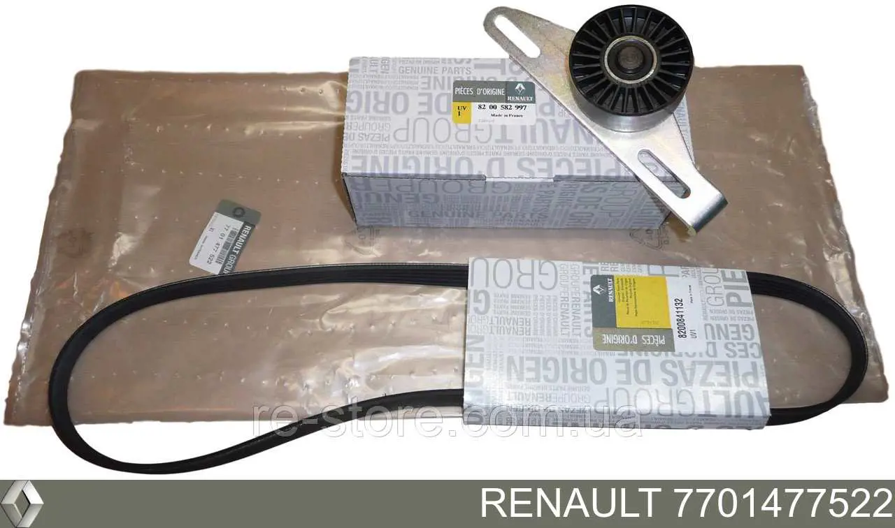 Ремень приводной 7701477522 Renault (RVI)