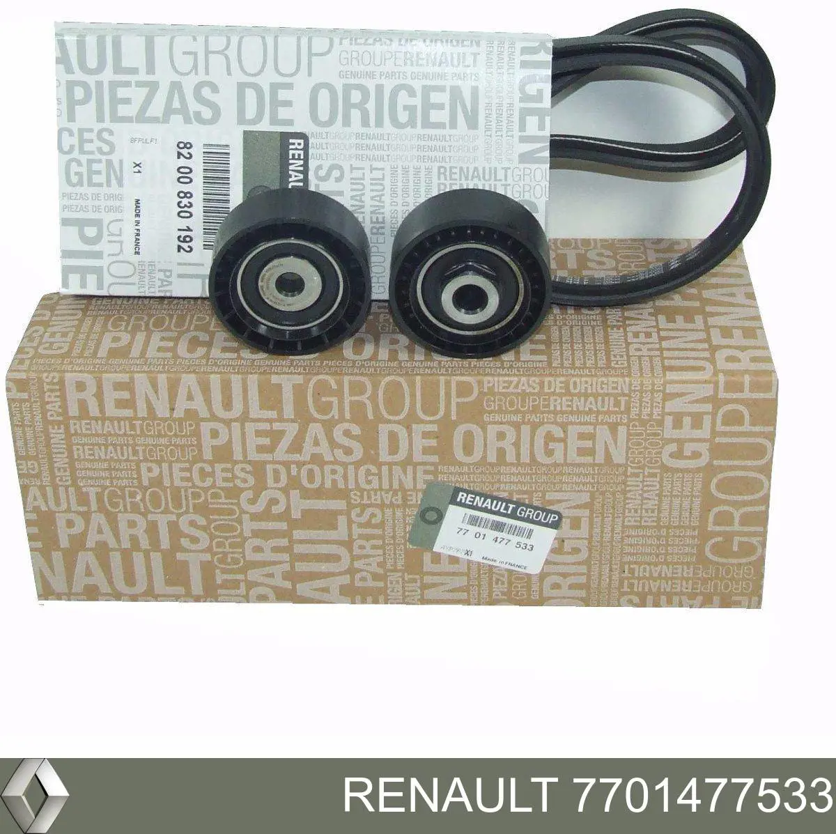 Приводной ремень агрегатов Renault (RVI) 8660004953
