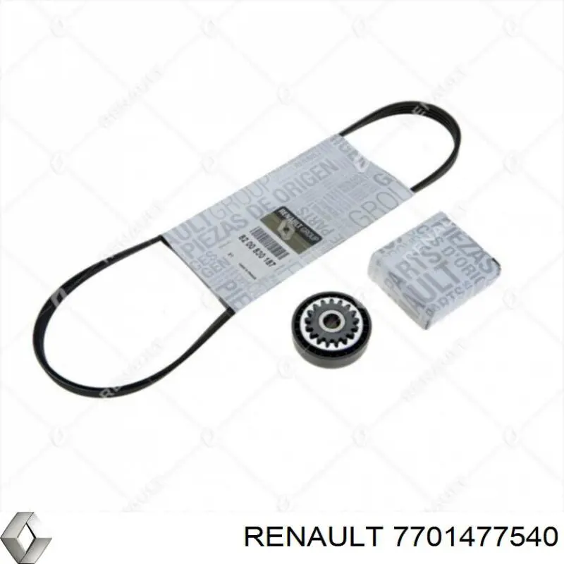 Купить 7701477540 Renault (RVI) Ремень приводной