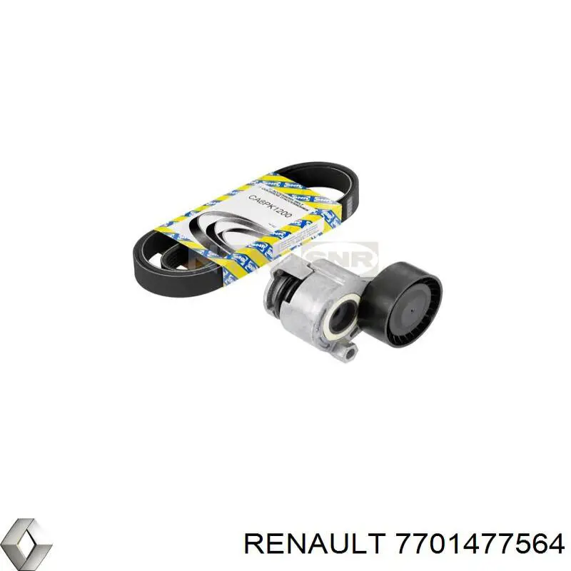 Ремень приводной 7701477564 Renault (RVI)