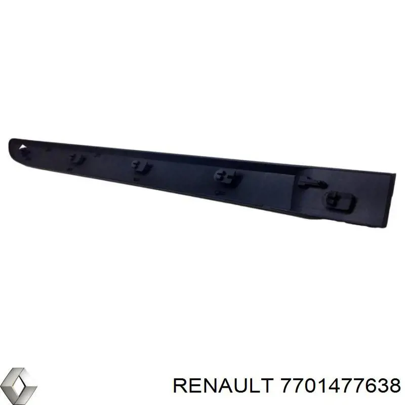 Молдинг двери задней левой Renault (RVI) 7701477638 цена, от 14.86 USD