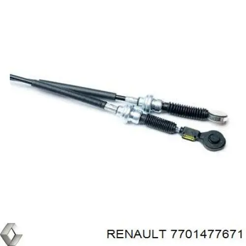 7701477671 Renault (RVI) Cabo de mudança duplo